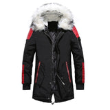 Men Parka Cotton Thick Fashion Fleece Jackets