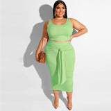 Bodycon sexy Elegant Suit Beach Boho Outfits Sets