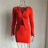 Ribbed Tops and Skirts |Two Pieces Sets| matching sets| Tops And Skirts Sets |Women dresses|