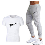 Short-Sleeved Fashion T-shirt and Pants