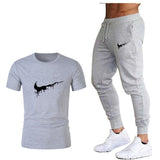 Short-Sleeved Fashion T-shirt and Pants