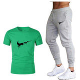 Short-Sleeved Fashion T-shirt and Pants