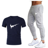 Short-Sleeved Fashion T-shirt and Pants