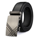Automatic Buckle Belt| PU Leather Belts| Fashion Belts| Black Belts| Mens Belts|