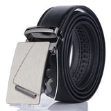 Automatic Buckle Belt| PU Leather Belts| Fashion Belts| Black Belts| Mens Belts|