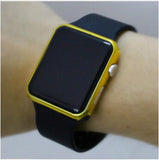 LED  men Watches Rubber Watchband Wristwatch