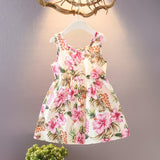EABoutique Cotton baby girls dress 2019 spring cute Floral style children clothing for 1-4 year Q1207