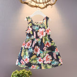 EABoutique Cotton baby girls dress 2019 spring cute Floral style children clothing for 1-4 year Q1207