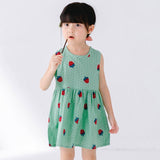 EABoutique Cotton baby girls dress 2019 spring cute Floral style children clothing for 1-4 year Q1207