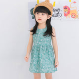 EABoutique Cotton baby girls dress 2019 spring cute Floral style children clothing for 1-4 year Q1207