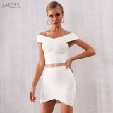 Bandage Sets| Two pieces Set |Celebrity Party Dress |Women Bodycon |Top& Skirts |Women dresses|