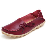 Women flat Shoes Genuine Leather Loafers