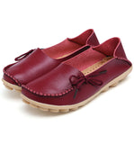 Women flat Shoes Genuine Leather Loafers