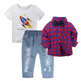 3-Piece Outfits|Boy Clothes Set| 3 Pieces Suits| Clothes Set |Little boys|