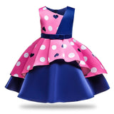Baby Girls Princess Striped Dress | Teenage Clothing | Formal Costume Kids