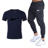 T Shirts+pants Two Pieces Sets Casual Tracksuit