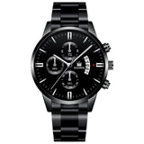 Fashion Men Sports Luxury Brand Stainless Steel Quartz