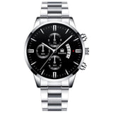 Fashion Men Sports Luxury Brand Stainless Steel Quartz