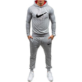 New Men Sportswear Hoodies Pants Set Casual Tracksuit