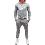 New Men Sportswear Hoodies Pants Set Casual Tracksuit