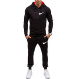 New Men Sportswear Hoodies Pants Set Casual Tracksuit