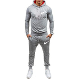 New Men Sportswear Hoodies Pants Set Casual Tracksuit