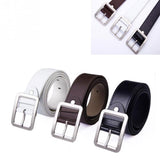 Vintage Male Belts |Classice Belts |Belt Buckle| Stra Imitation |Square Shape |PU Leather Belt|