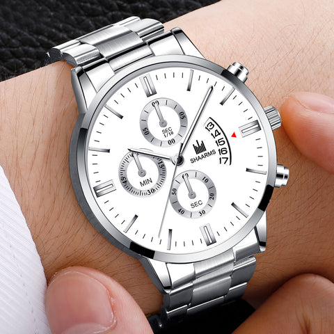 Fashion Men Sports Luxury Brand Stainless Steel Quartz