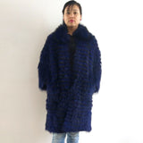 Real silver fox fur coat,natural fox fur coat women fur coat fox， Wool knit liner,stylish stand  collar 2019 QD.YISHANG