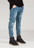 Casual Jeans |Denim Jeans| Pencil Pants |Skinny Biker Jeans| Men Jeans|