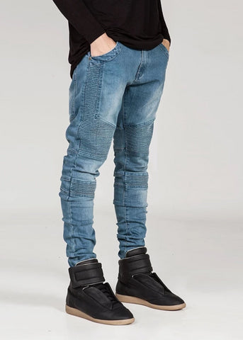 Casual Jeans |Denim Jeans| Pencil Pants |Skinny Biker Jeans| Men Jeans|