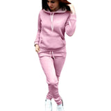 Women Hooded Sweatshirt Sets