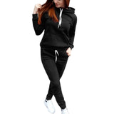 Women Hooded Sweatshirt Sets
