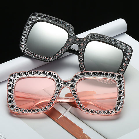 Luxury Rhinestone Diamond Eye Sunglasses | Fashionable Sunglasses