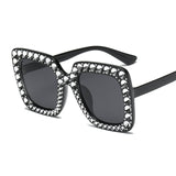 Luxury Rhinestone Diamond Eye Sunglasses