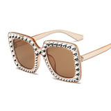 Luxury Rhinestone Diamond Eye Sunglasses