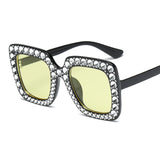 Luxury Rhinestone Diamond Eye Sunglasses | Fashionable Sunglasses