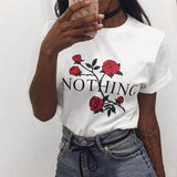Printed Short Sleeve Women T-shirts