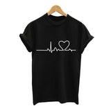 Printed Short Sleeve Women T-shirts