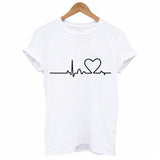 Printed Short Sleeve Women T-shirts