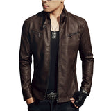 New Arrive Men's Synthetic Leather Jackets