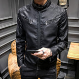 New Arrive Men's Synthetic Leather Jackets