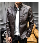 New Arrive Men's Synthetic Leather Jackets
