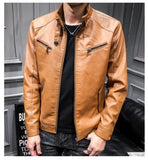 New Arrive Men's Synthetic Leather Jackets