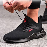 Fashion Summer Steel Toe Work Shoes for Men
