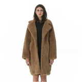  Cashmere Female Long Coat | Woolen coat women | Long coat women | Women jackets and coats