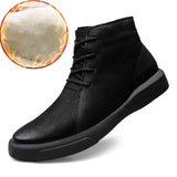 Genuine Leather Wear resistant Non-slip Rubber Snow boot