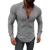 SHUJIN Men Casual Solid Shirts | Fashionable Summer Shirts