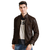 Jacket Men Streetwear Fashion PU Leather Jackets