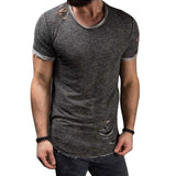 MJARTORIA Summer Solid T-Shirt